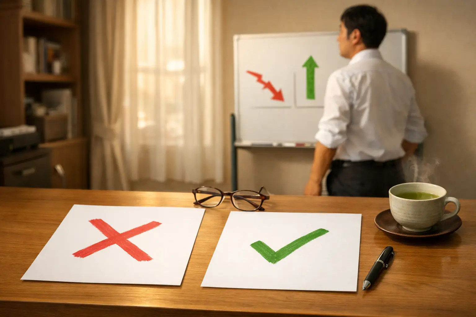 再申請成功事例を表す書類確認のイメージ